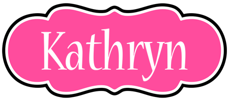 Kathryn invitation logo