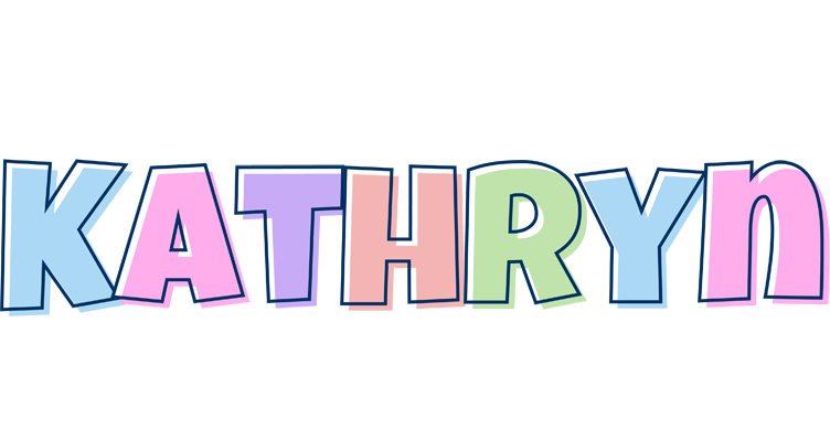 Kathryn pastel logo