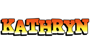 Kathryn sunset logo