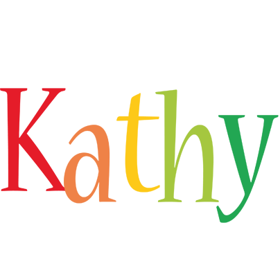 Kathy birthday logo