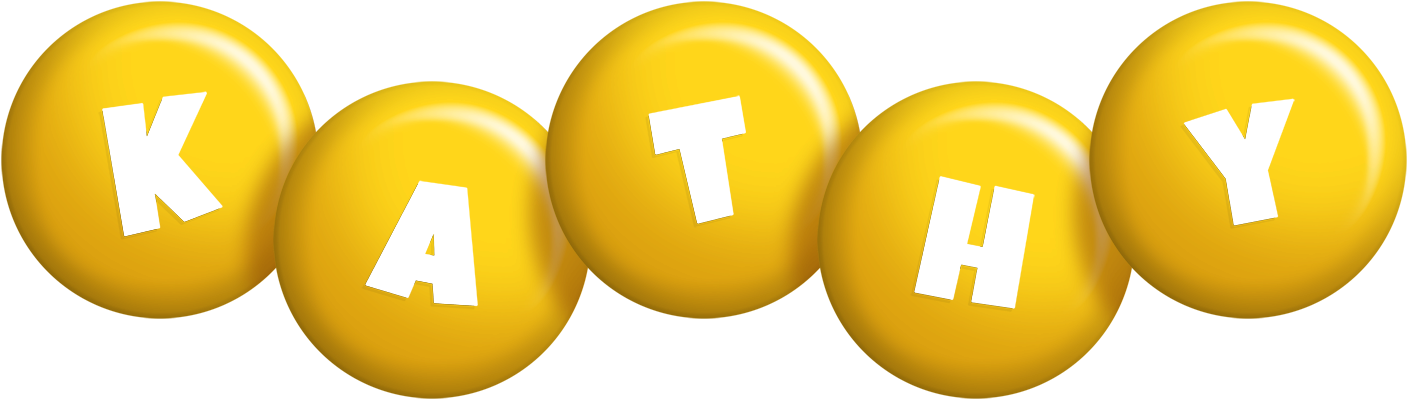 Kathy candy-yellow logo