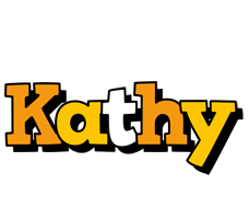 Kathy cartoon logo