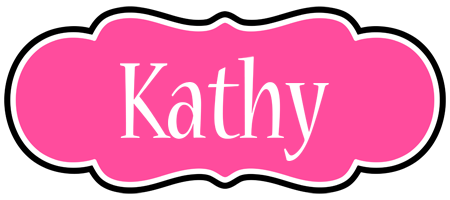 Kathy invitation logo