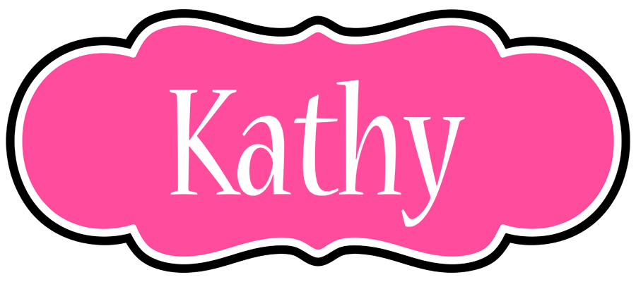 Kathy invitation logo