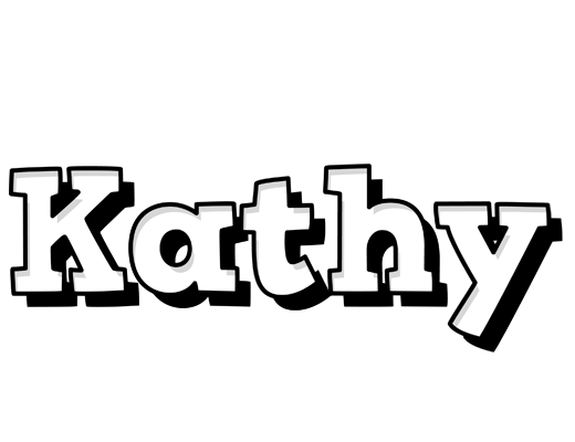 Kathy snowing logo