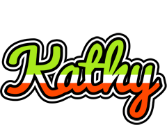 Kathy superfun logo