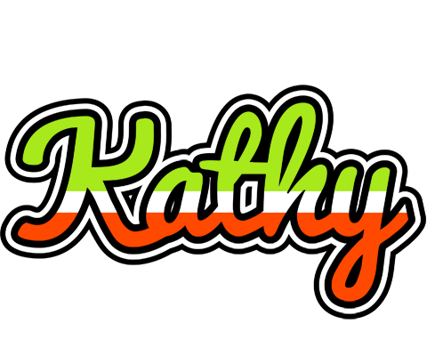 Kathy superfun logo