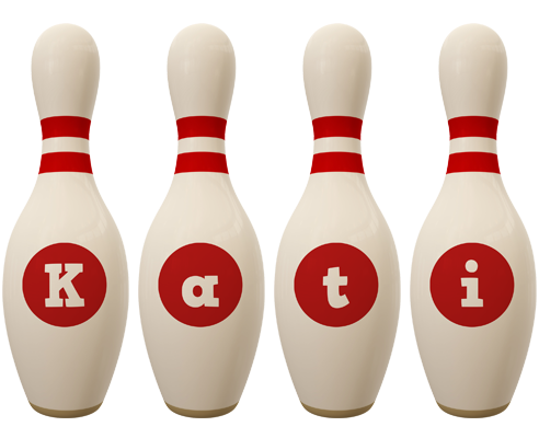 Kati bowling-pin logo