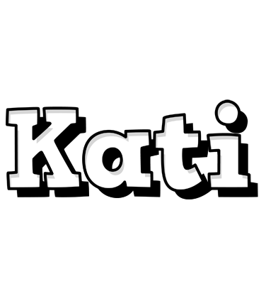 Kati snowing logo