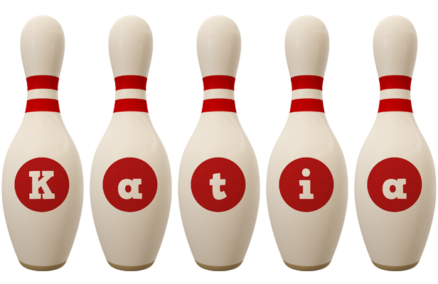 Katia bowling-pin logo
