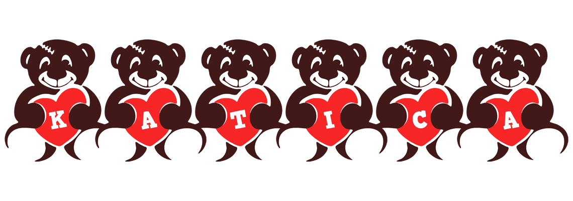Katica bear logo