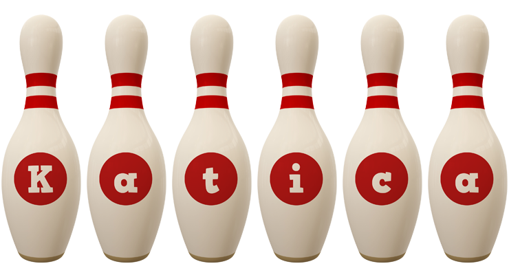 Katica bowling-pin logo