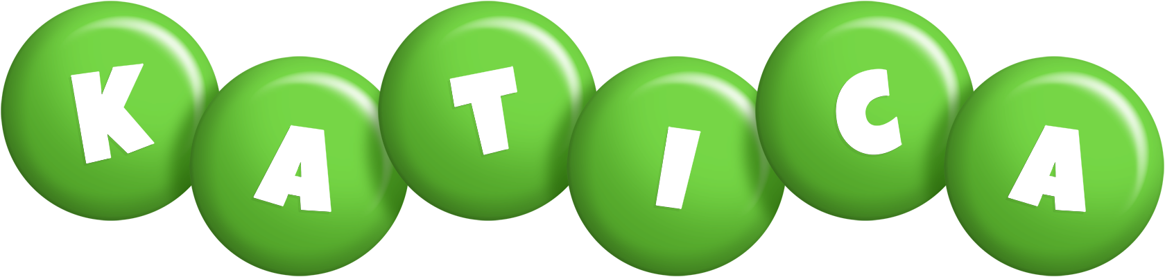 Katica candy-green logo