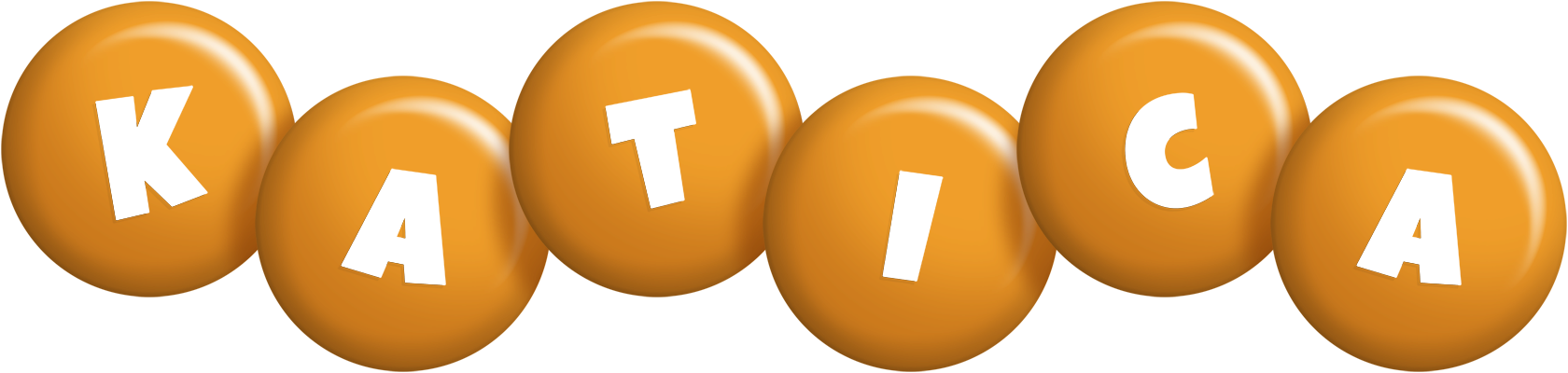Katica candy-orange logo