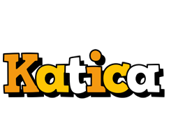 Katica cartoon logo