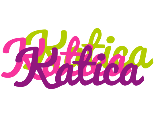 Katica flowers logo