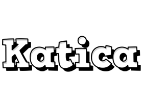 Katica snowing logo