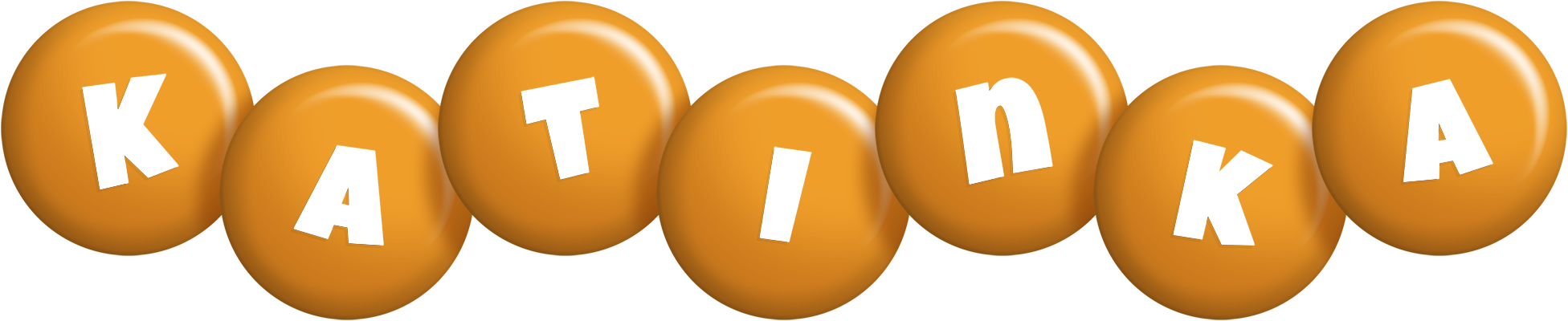 Katinka candy-orange logo