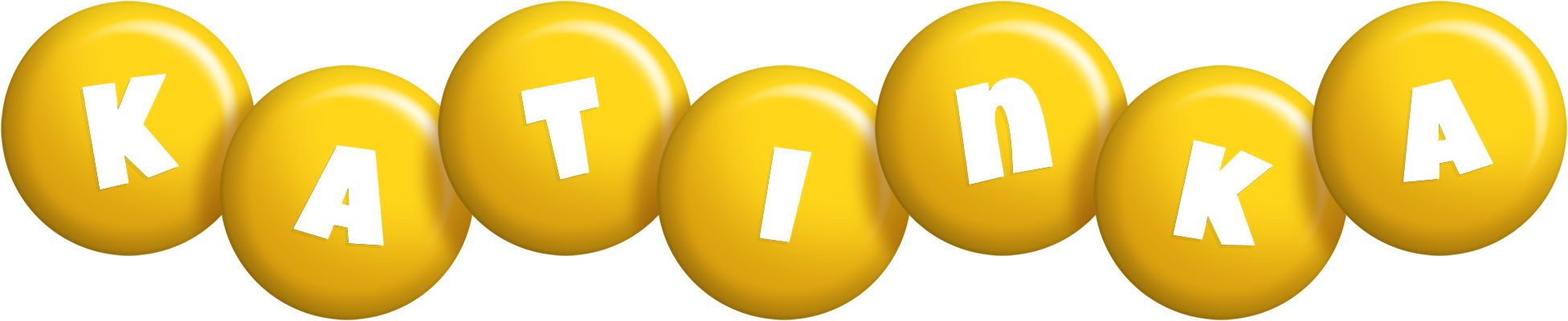 Katinka candy-yellow logo