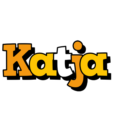 Katja cartoon logo