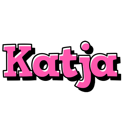 Katja girlish logo