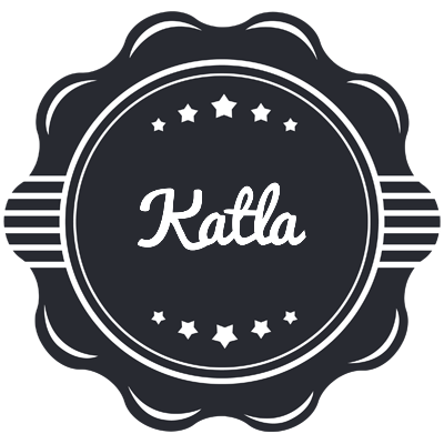 Katla badge logo