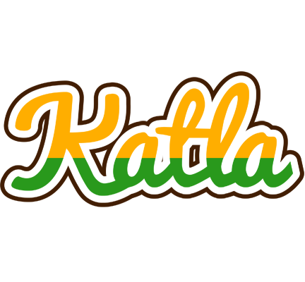 Katla banana logo