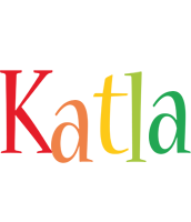 Katla birthday logo