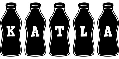 Katla bottle logo