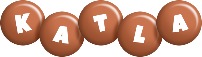 Katla candy-brown logo