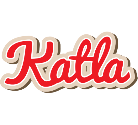 Katla chocolate logo