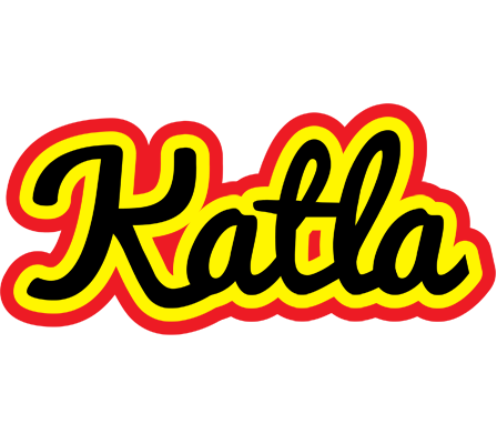Katla flaming logo