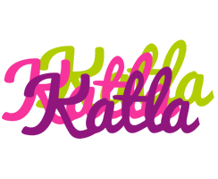 Katla flowers logo