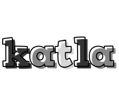 Katla night logo