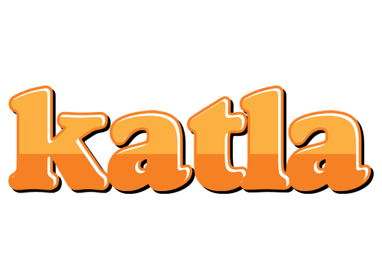 Katla orange logo