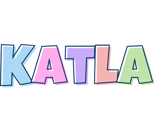 Katla pastel logo