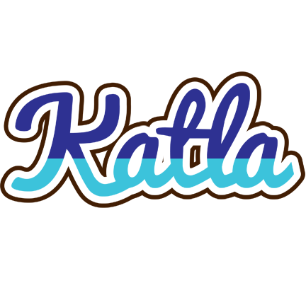 Katla raining logo