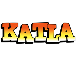 Katla sunset logo