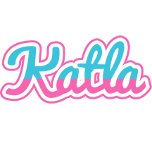 Katla woman logo