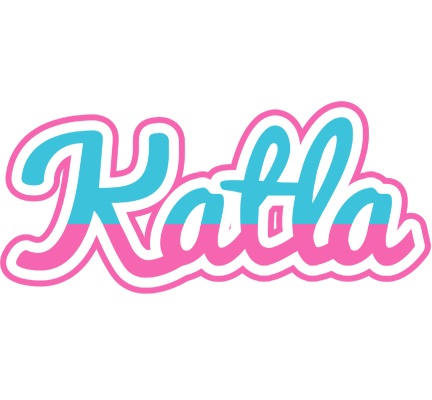 Katla woman logo