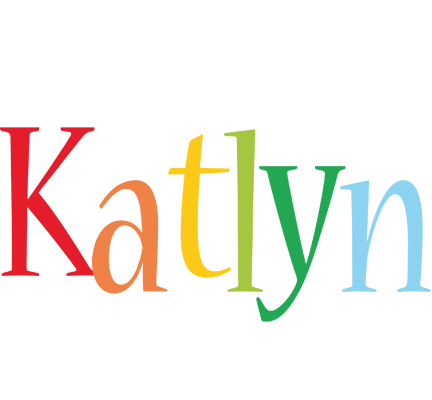 Katlyn birthday logo