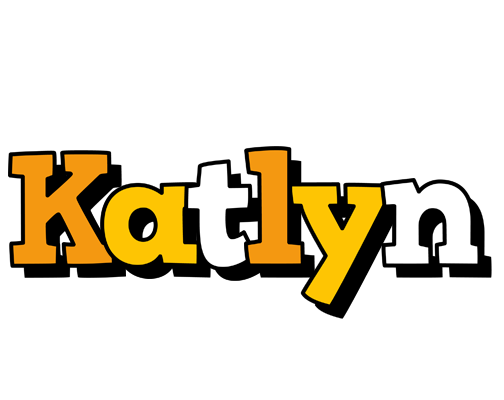 Katlyn cartoon logo