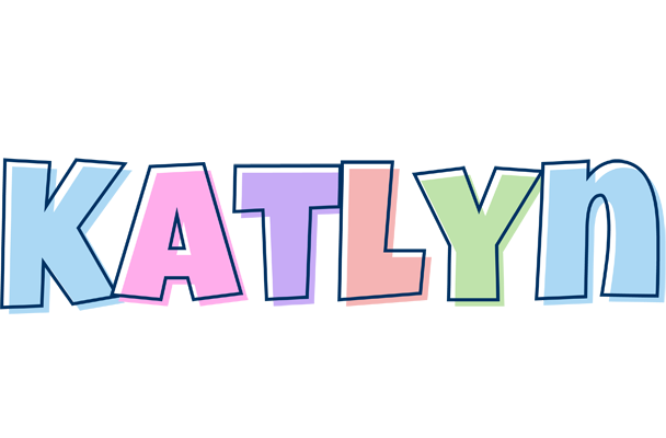 Katlyn pastel logo