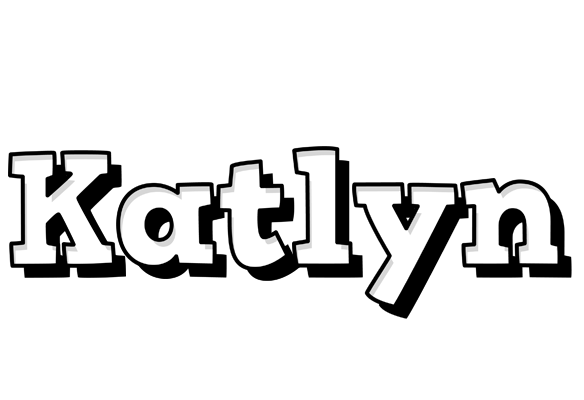 Katlyn snowing logo