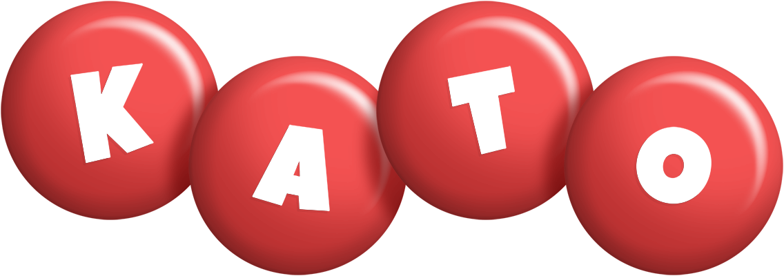 Kato candy-red logo
