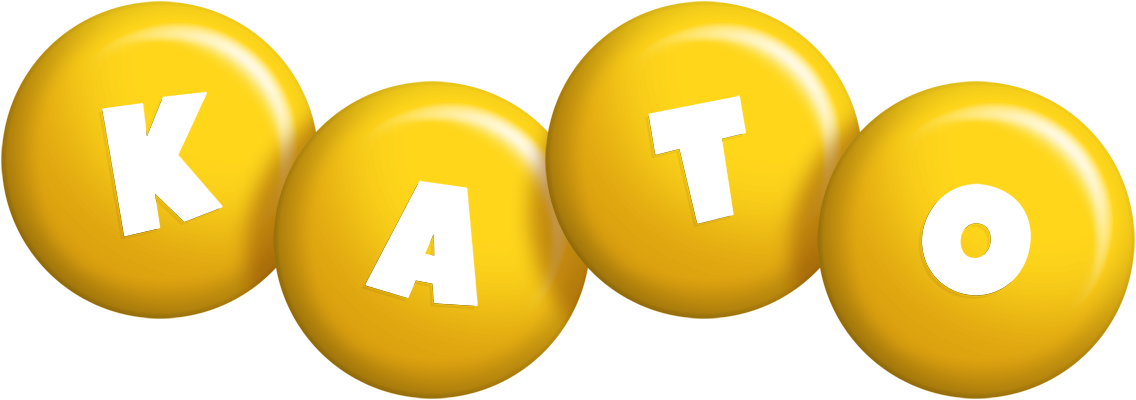 Kato candy-yellow logo