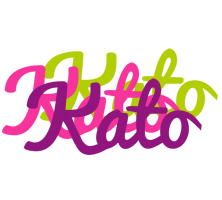 Kato flowers logo