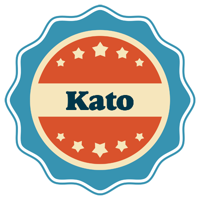 Kato labels logo