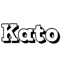 Kato snowing logo