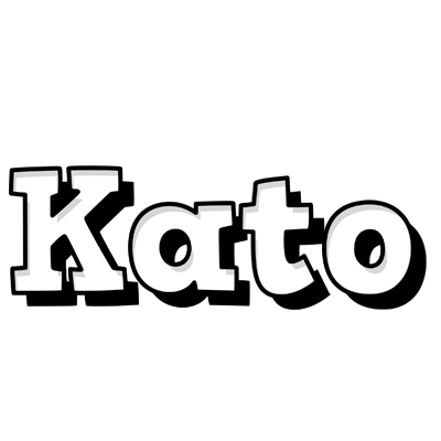 Kato snowing logo